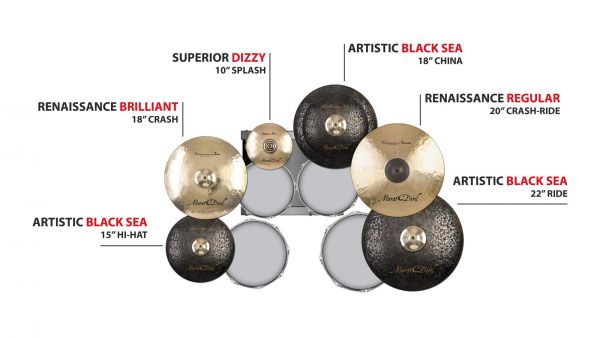 Lei Wang - Murat Diril Cymbals